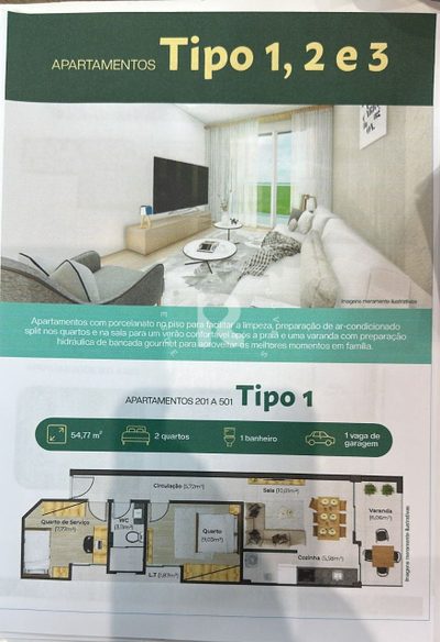 Apartamento, 2 quartos, 54 m² - Foto 5